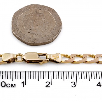 9ct gold 12.2g 18 inch curb Chain
